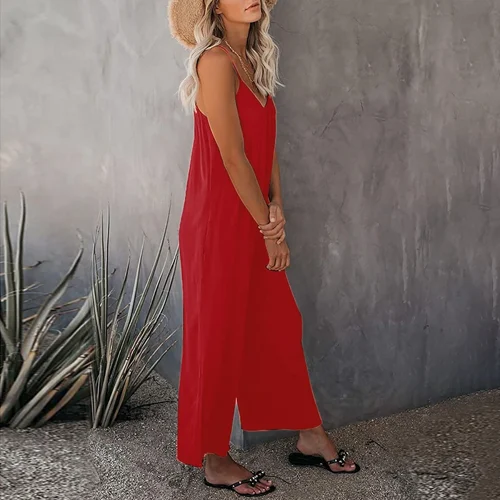 Hot Sale 49% off Ultimate Flowy Jumpsuit with PocketsBuy 2 Extra 10% OFF