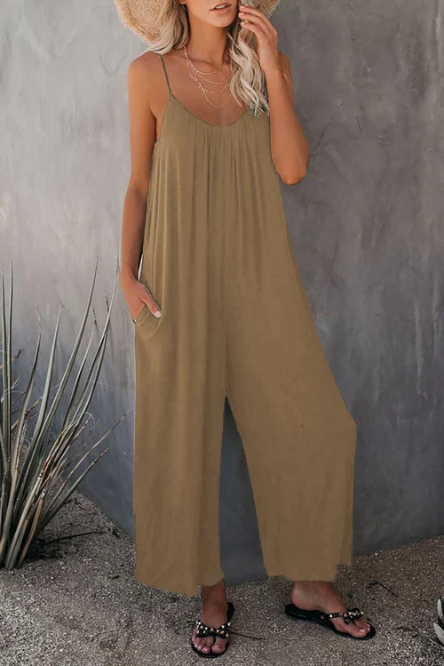 Hot Sale 49% off Ultimate Flowy Jumpsuit with PocketsBuy 2 Extra 10% OFF