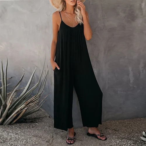 Hot Sale 49% off Ultimate Flowy Jumpsuit with PocketsBuy 2 Extra 10% OFF