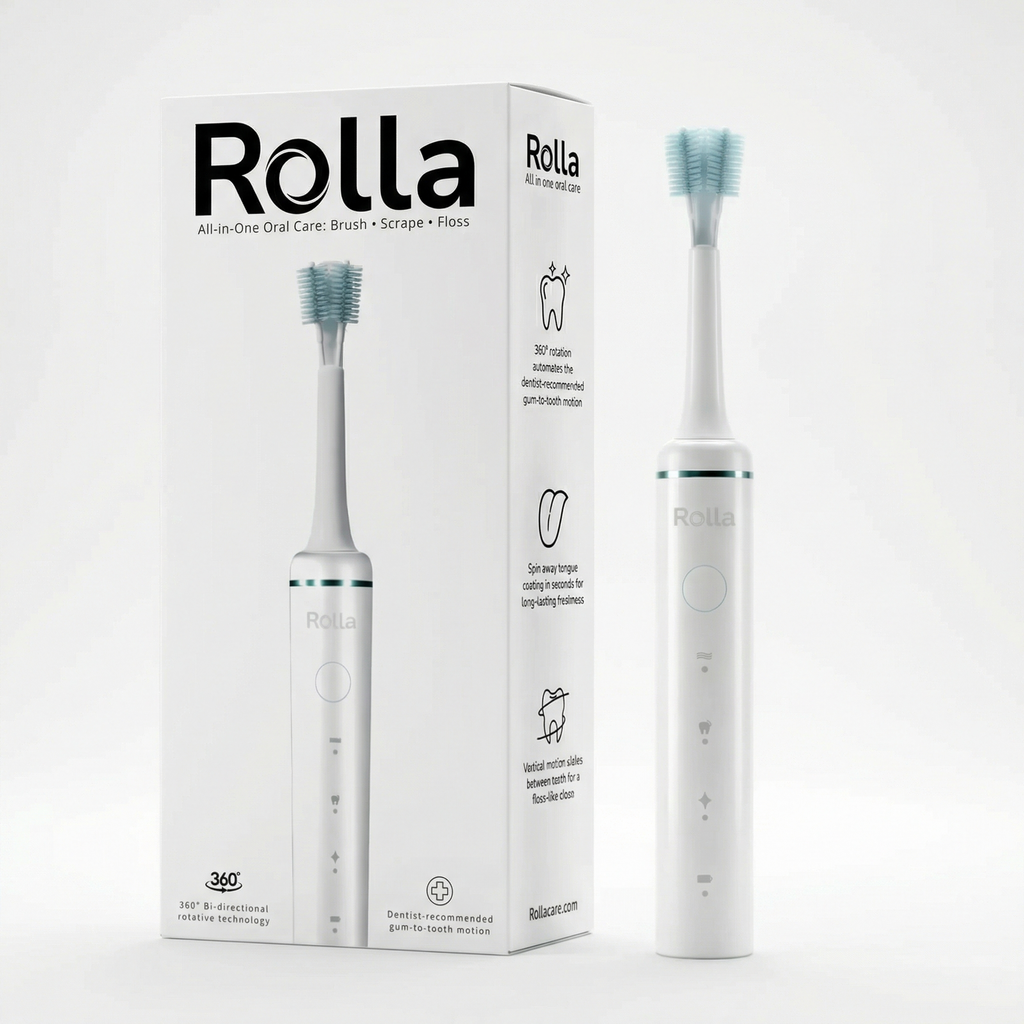 Rolla Care Toothbrush - New Oral Care Technology