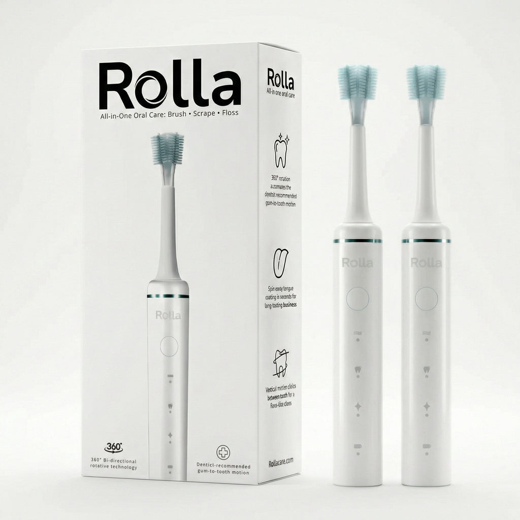 X2 Brosse à Dents Double Rotations – Nettoyage Optimal